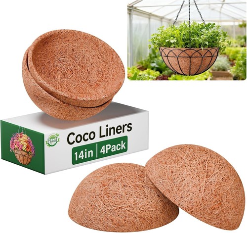 Coco coir liners - liners, 8/10/12/14"