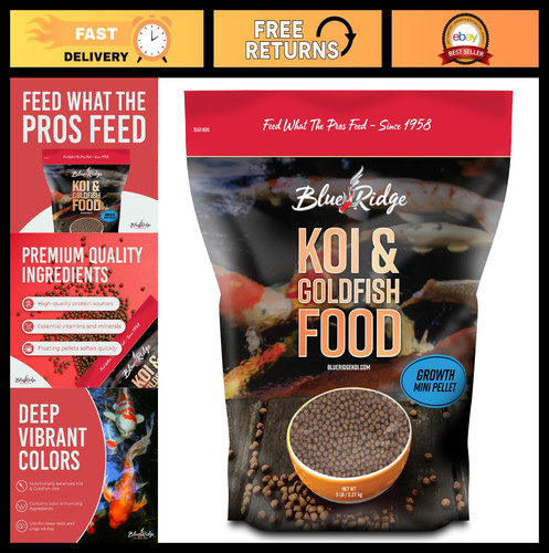Premium koi goldfish food - koi, &