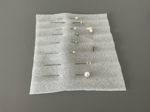 Metal hat pins - hat,