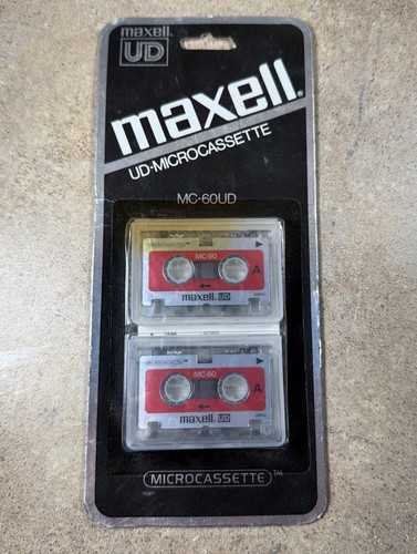 Maxell 60 microcassette - ud, mc-60