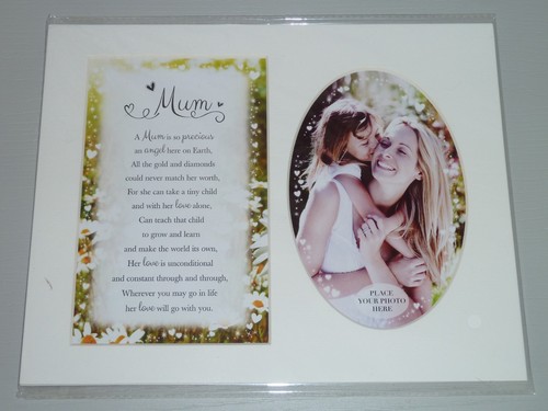 Mum photo mount gift - gift, keepsake
