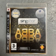 Singstar Abba PS3 Sony Playstation 3 (2008) With Manual