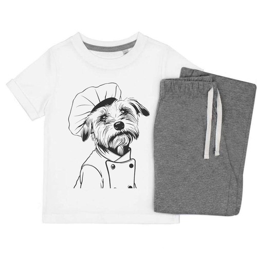Yorkshire terrier chef kids - chef',