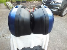 Givi V35 panniers in blue come