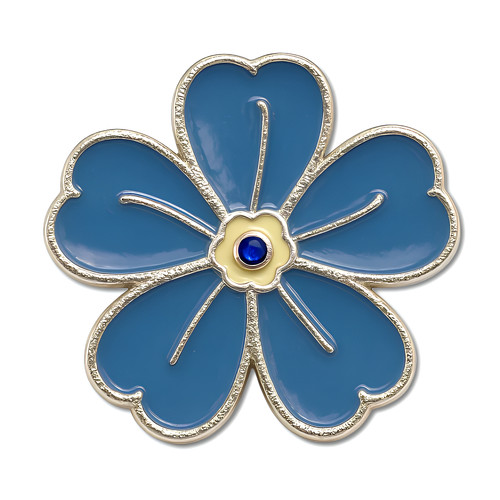 Forget not pin badge - not,