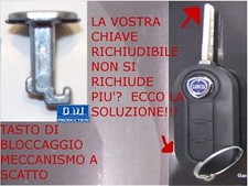 Locking Button Snap Closure Key Lancia Delta Y Fiat Grande Punto EVO