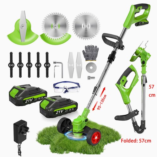 21v foldable cordless strimmer - cordless,