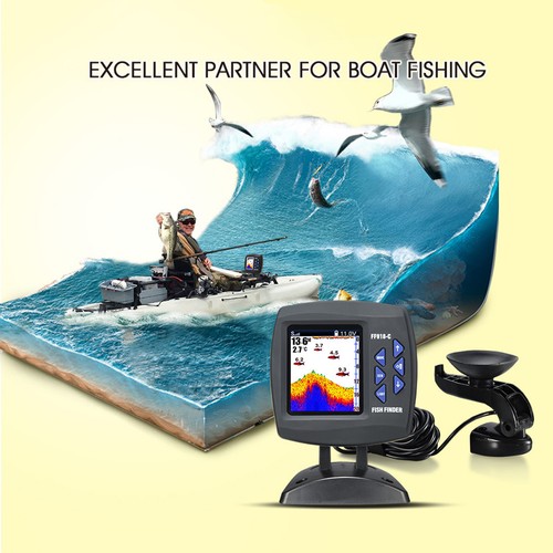 Fish finder wired transducer - wired,