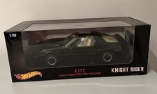 Hot Wheels 1/18 Knight Rider KITT Diecast Car – Broken Rear Window – Boxed
