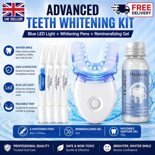 Teeth whitening kit led - teeth,
