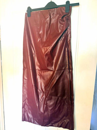 Women burgundy faux - women’s,