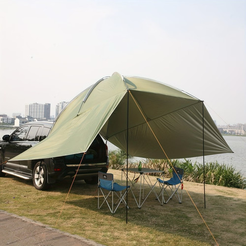 Car tailgate awning - tailgate, camping