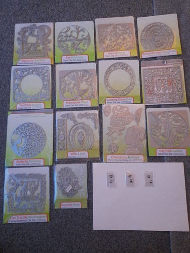 Assorted metal die - metal, sets