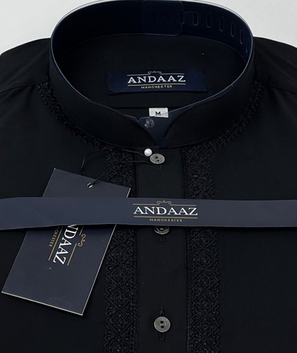 Men shalwar kameez - shalwar, black