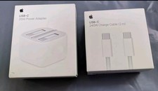 Genuine Apple 20W Charger Adapter with USB-C to C Cable (1M)
