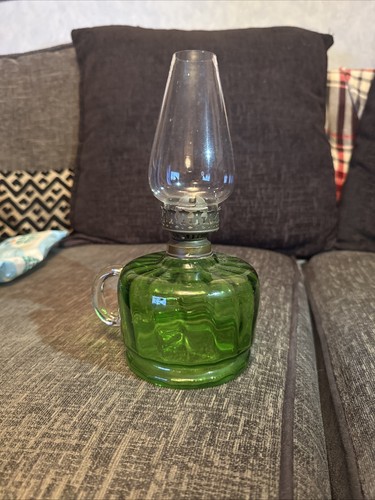 Antique vintage green glass - glass, &