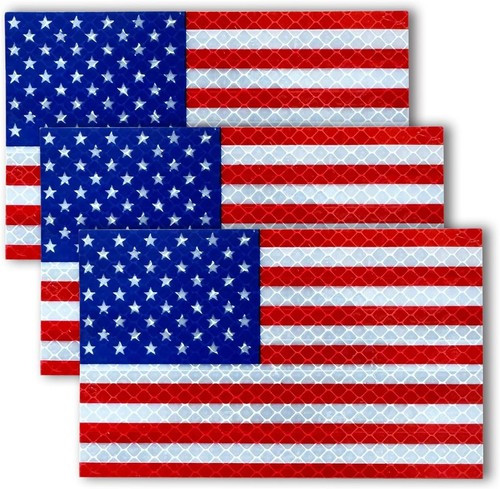 American flag decal 3pcs usa - decal,3pcs,