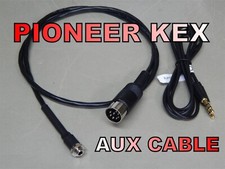 VINTAGE CAR RADIO PIONEER  KEX  500  800  900 AUX  CABLE