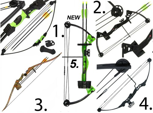 Compound bow and - bow, arrow