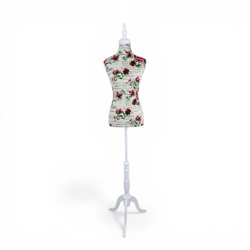 Red floral female - red,