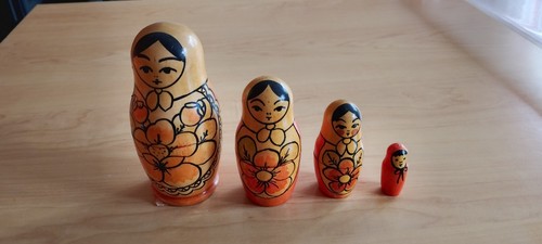 Vintage set russian - of, dolls