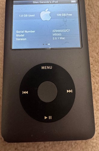 Apple ipod classic 120gb - apple,