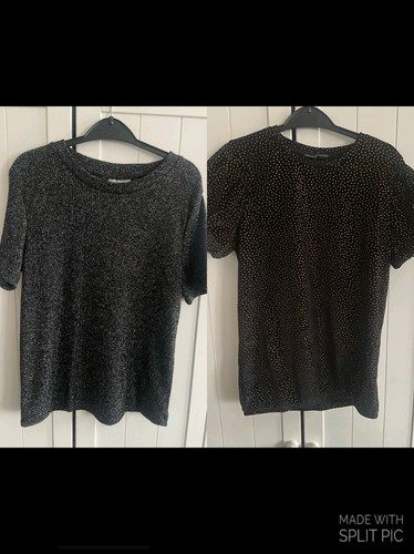 Girls pieces black sparkly - girls,