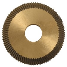 Titanium Plating 60X6X16mm Key Cutting Blade for  Horizontal Key Machine8112