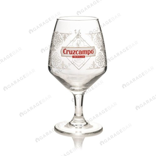 Cruzcampo pint chalice - 2x,