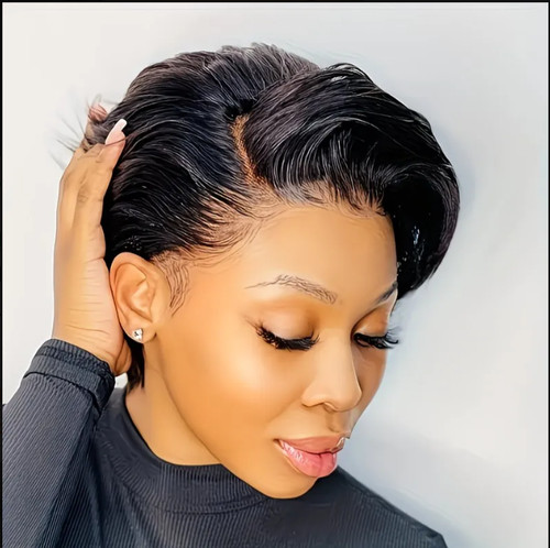 Pixie cut human - cut,