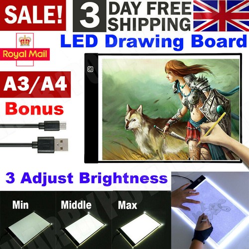 Led drawing tracing board - a3,