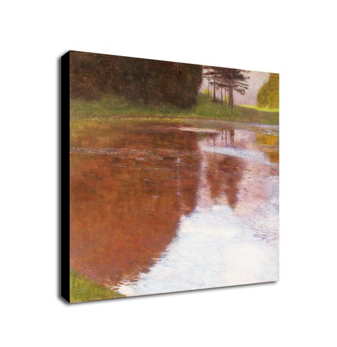 Tranquil pond gustav klimt - pond, by