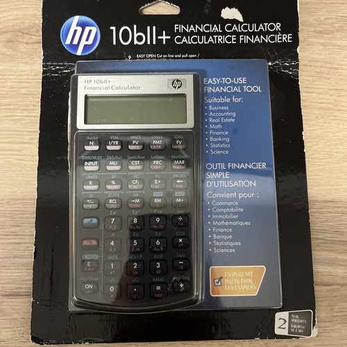 10bii calculator - hp,