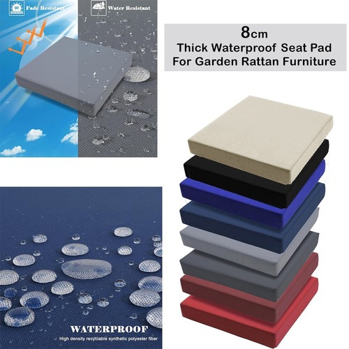 8cm water resistant seat pad - 8cm, water-resistant