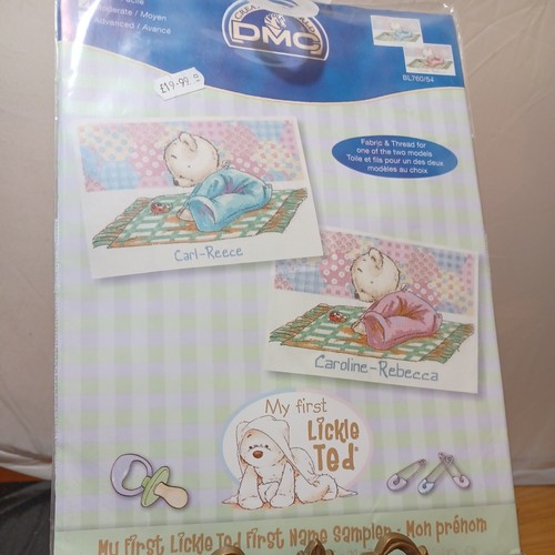 Dmc cross stitch kit first - cross,