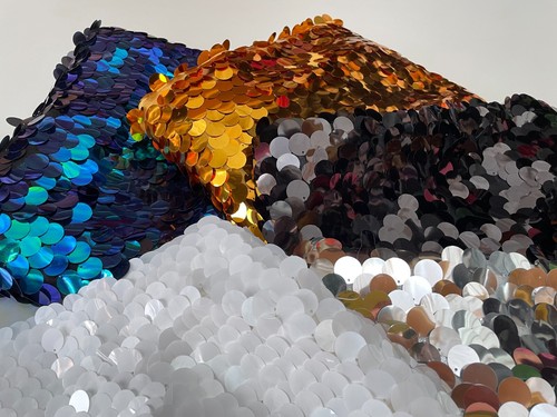 18mm large glitter sequin - 18mm,