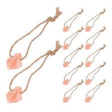 12 Pcs Horse Salt Lick Block Goat Chew Toys Rope Hanging Deer Blocks