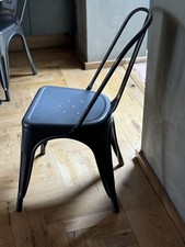 Tolix style metal chairs - tolix,