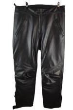 HEIN GERICKE SAFE Black Leather Motorbike Trousers size 54 Mens Casual Outdoors