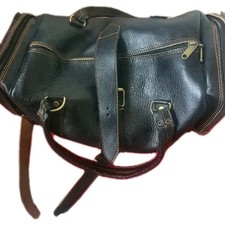 Bag Leather Duffle Vintage