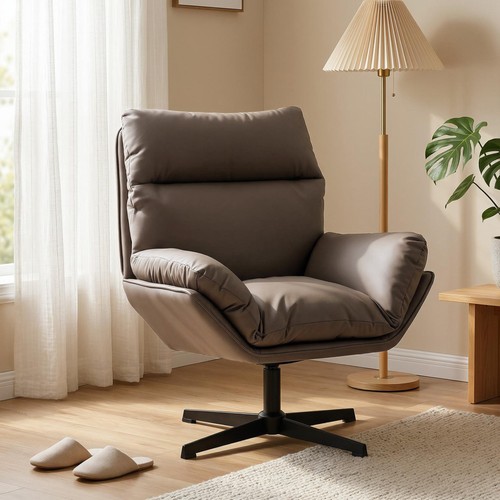 Homcom accent chair with 360 - homcom,