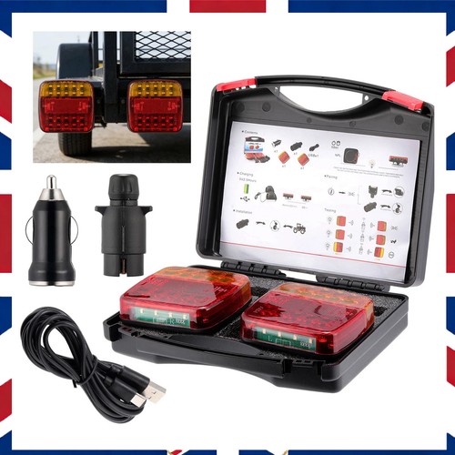 Wireless tail lights trailer - wireless,