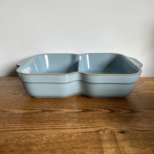 Denby colonial blue divided - denby,