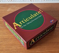 Articulate Board Game - The Fast Talking Description Game 90's Edition Ex. Cond.