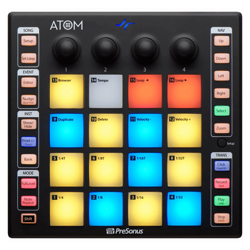 Presonus atom 16 - -, 16-pad