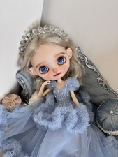 BJD Doll Clothes Blue Palace