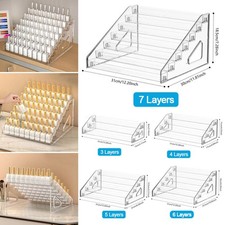 3-7Tier Clear Acrylic