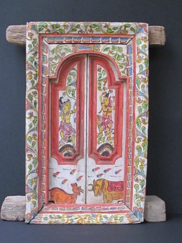 Antique pair wooden - antique,