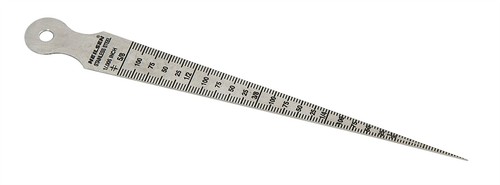Steel bore taper - bore, gauge