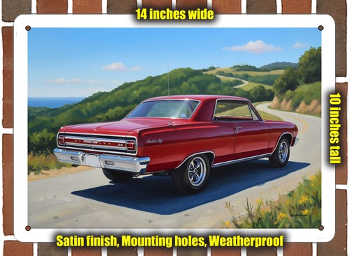 Metal sign 1965 chevrolet - 1965,